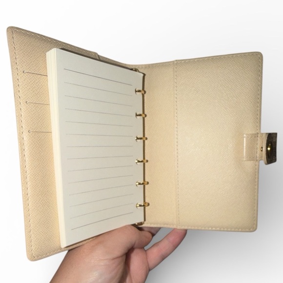 Louis Vuitton Damier Azur PM Agenda with COA - Picture 9 of 12